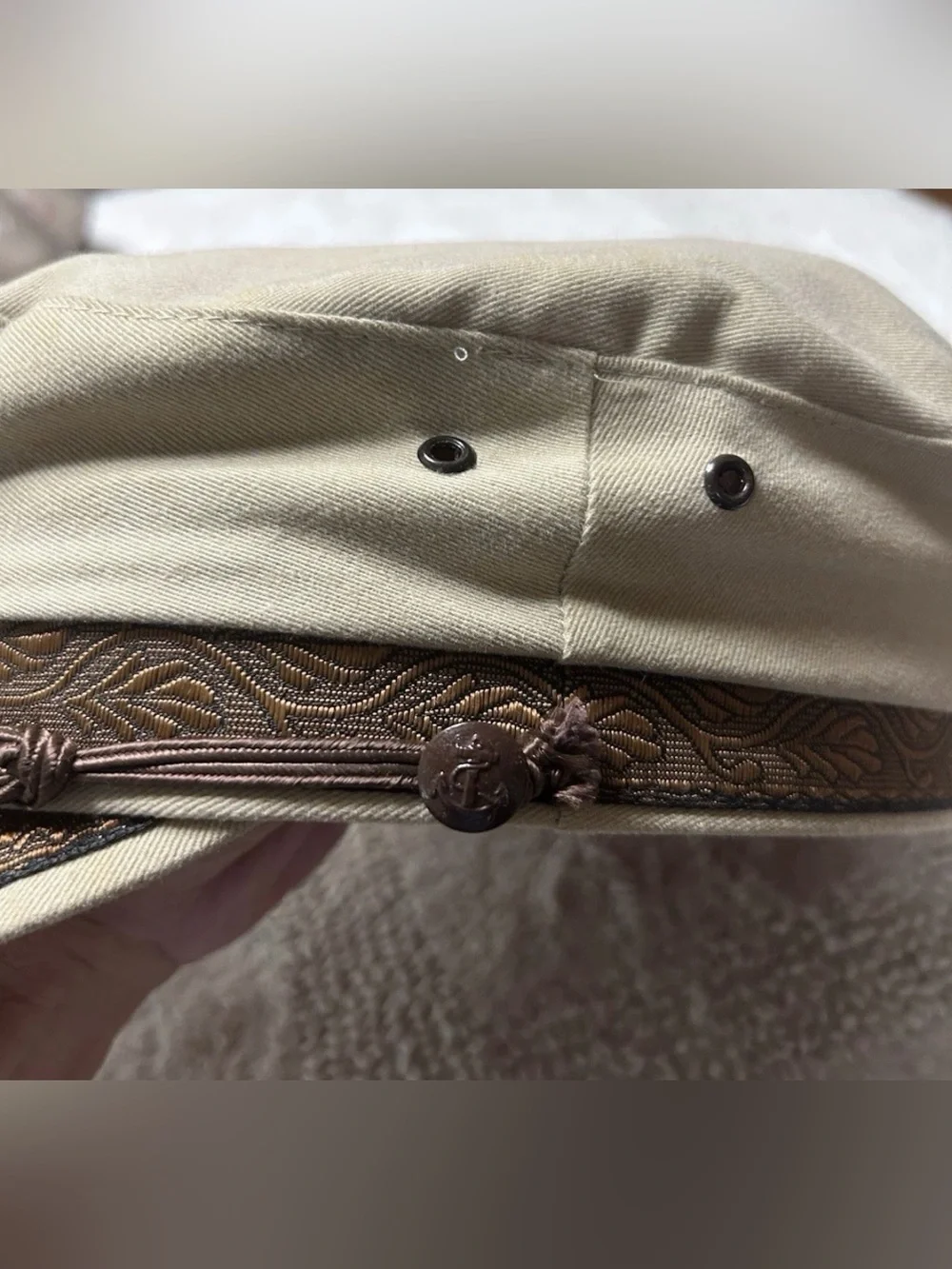 Greek Fisherman's Style Cotton Cap